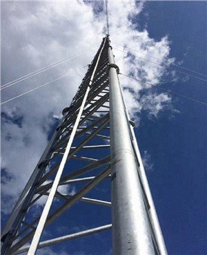Megater Telecom Steel Monopole Towers