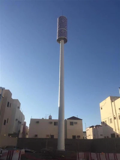 Monopolo Telecomunicações GSM Antena Poste de Celular Torre Móvel